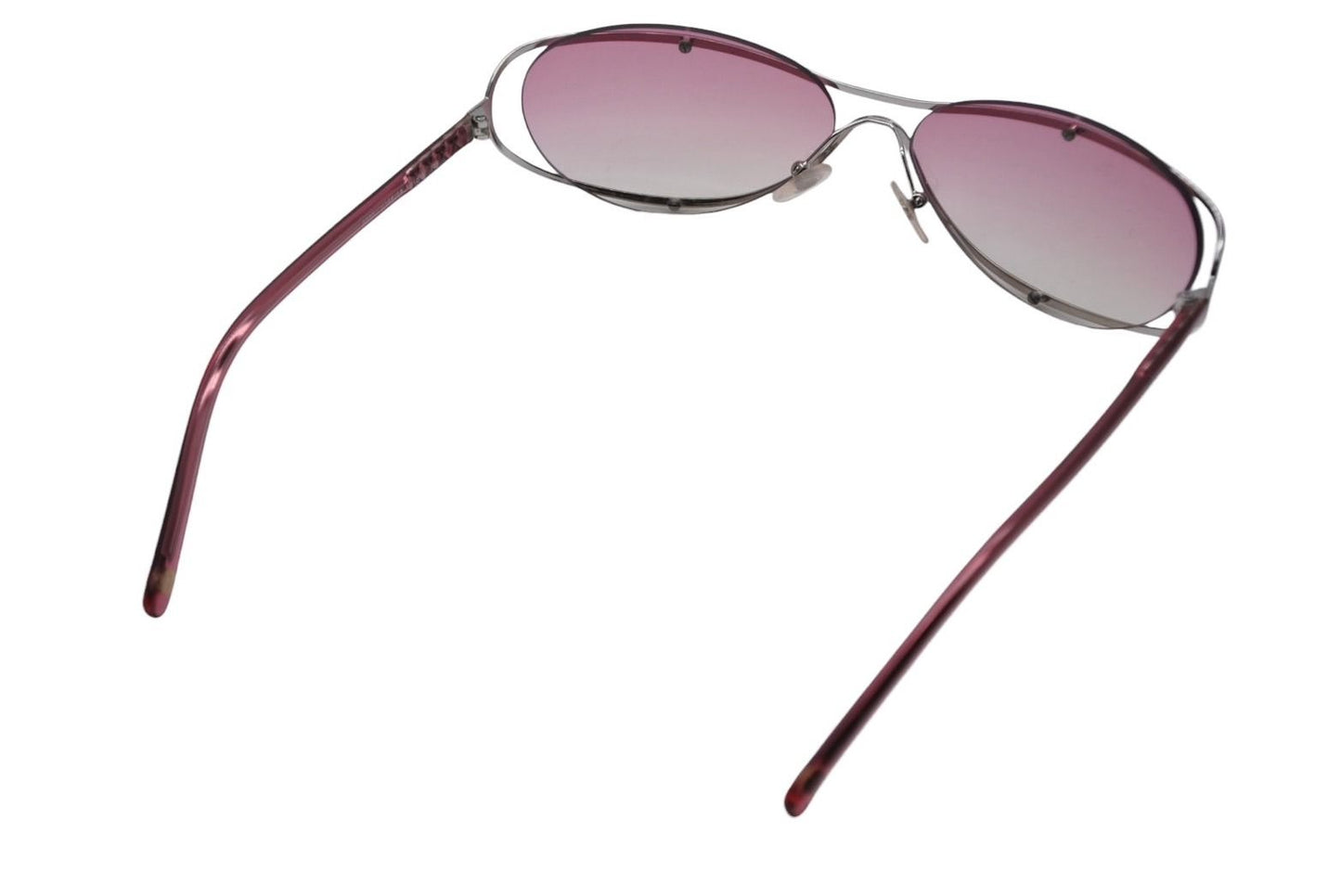 Chanel Sunglasses Eyewear CC Logo Pink Silver — view 6