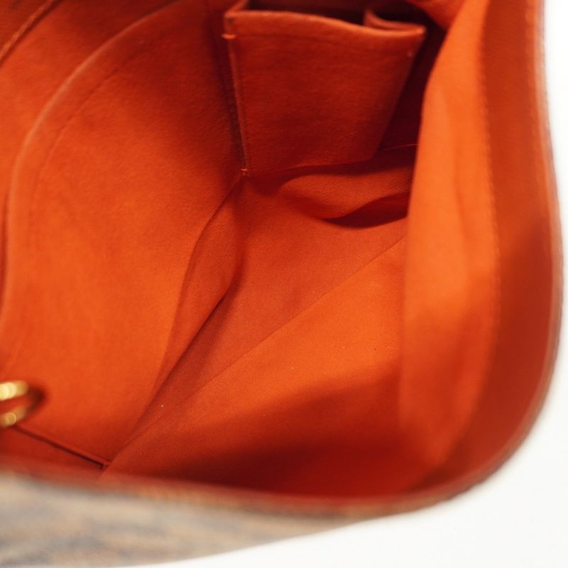 Louis Vuitton Damier Musette N51302 Ebène Women's Shoulder Bag