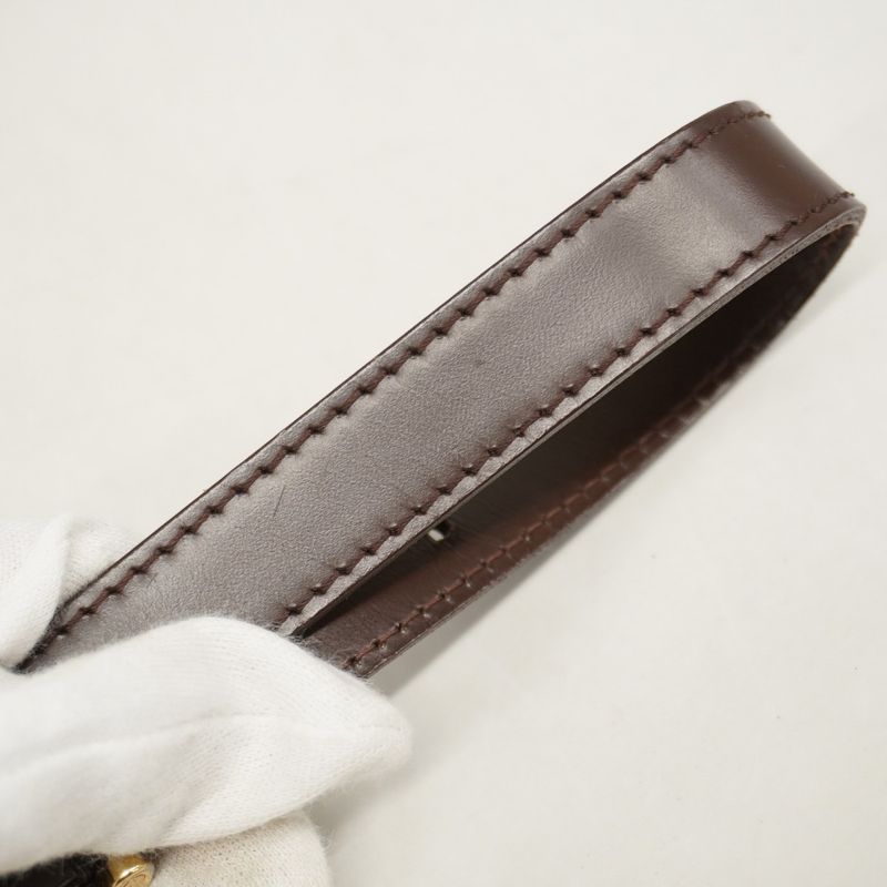 Louis Vuitton Damier Musette N51302 Ebène Women's Shoulder Bag