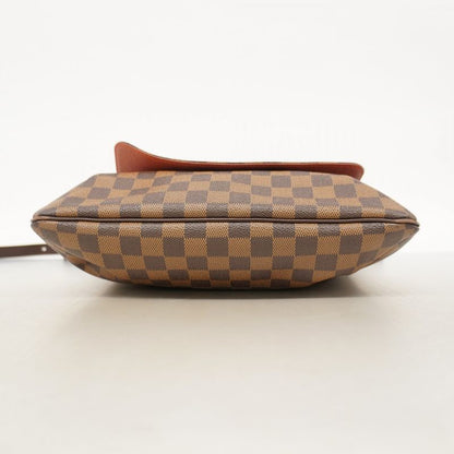 Louis Vuitton Damier Musette N51302 Ebène Women's Shoulder Bag