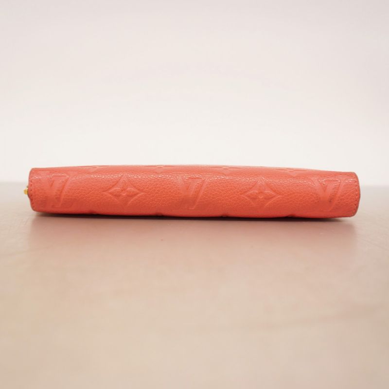 Louis Vuitton Long Wallet Monogram-empreinte Zippy Wallet M61788 Blossom Ladies