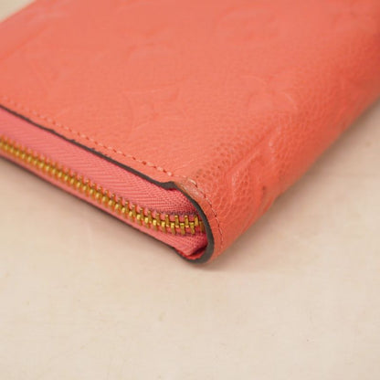 Louis Vuitton Long Wallet Monogram-empreinte Zippy Wallet M61788 Blossom Ladies