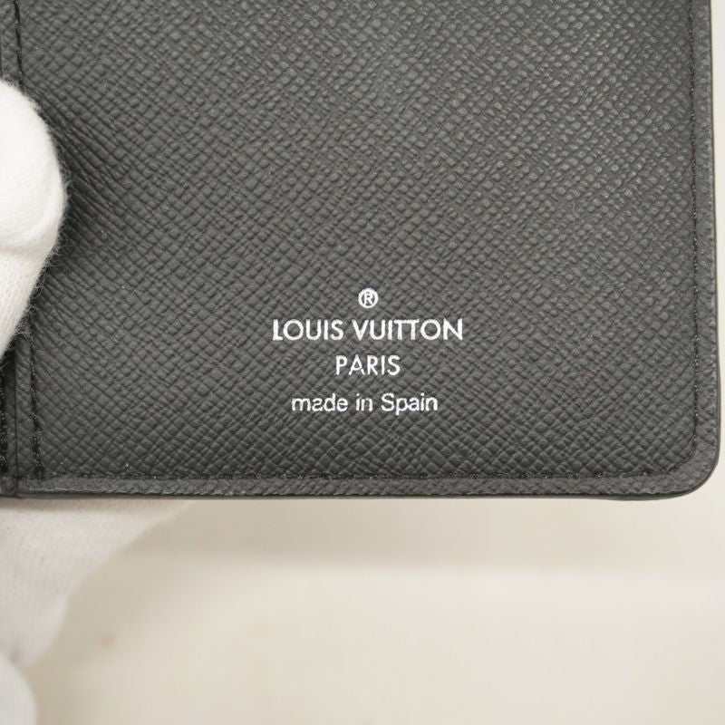 Louis Vuitton Damier Graphite Portefeuille Blazer N62665 Black Men's Long Wallet