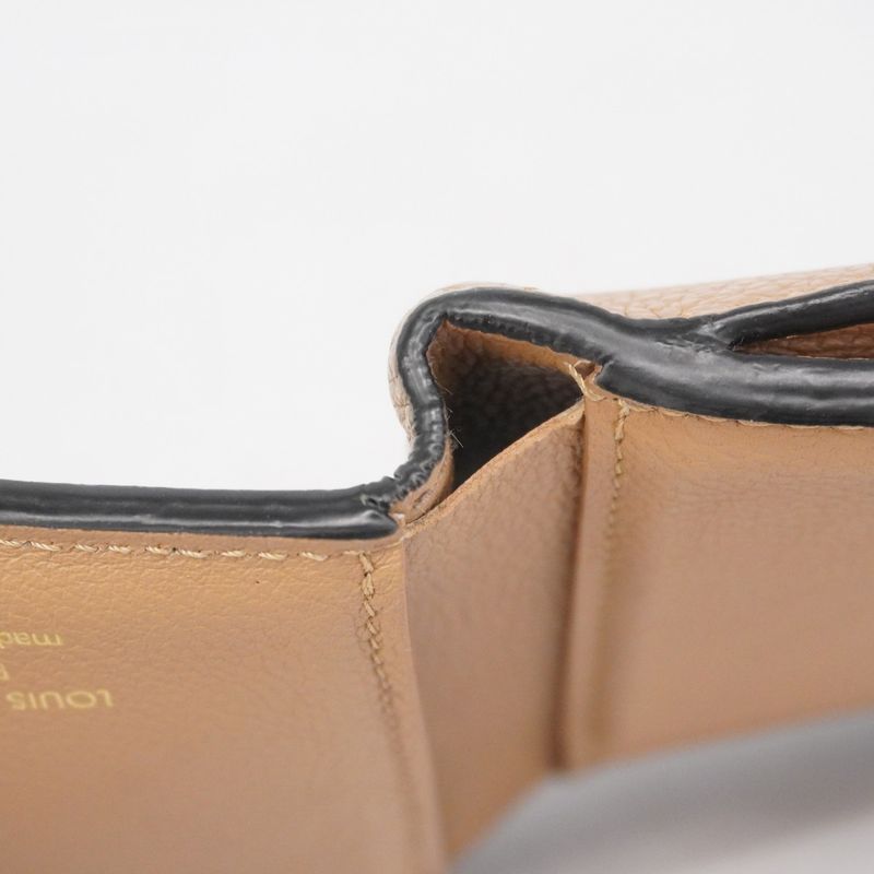 Louis Vuitton Trifold Wallet Monogram Portefeuille Dubre Vcompact M64391 Sesame