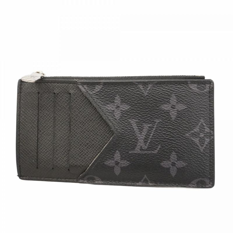 Louis Vuitton Coin Case Taigarama Coin Card Holder M30271 Noir Black Men's