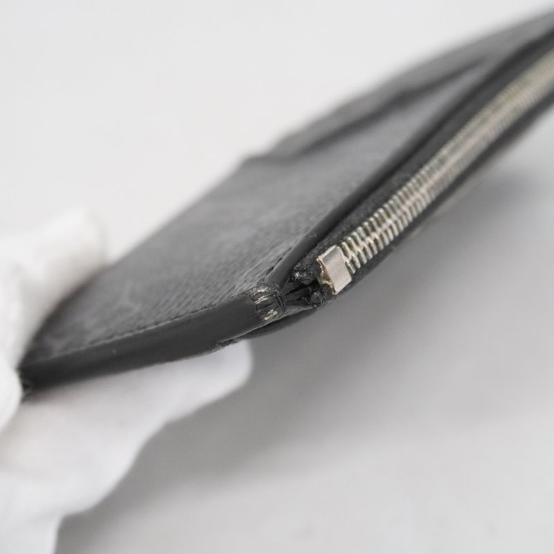 Louis Vuitton Coin Case Taigarama Coin Card Holder M30271 Noir Black Men's