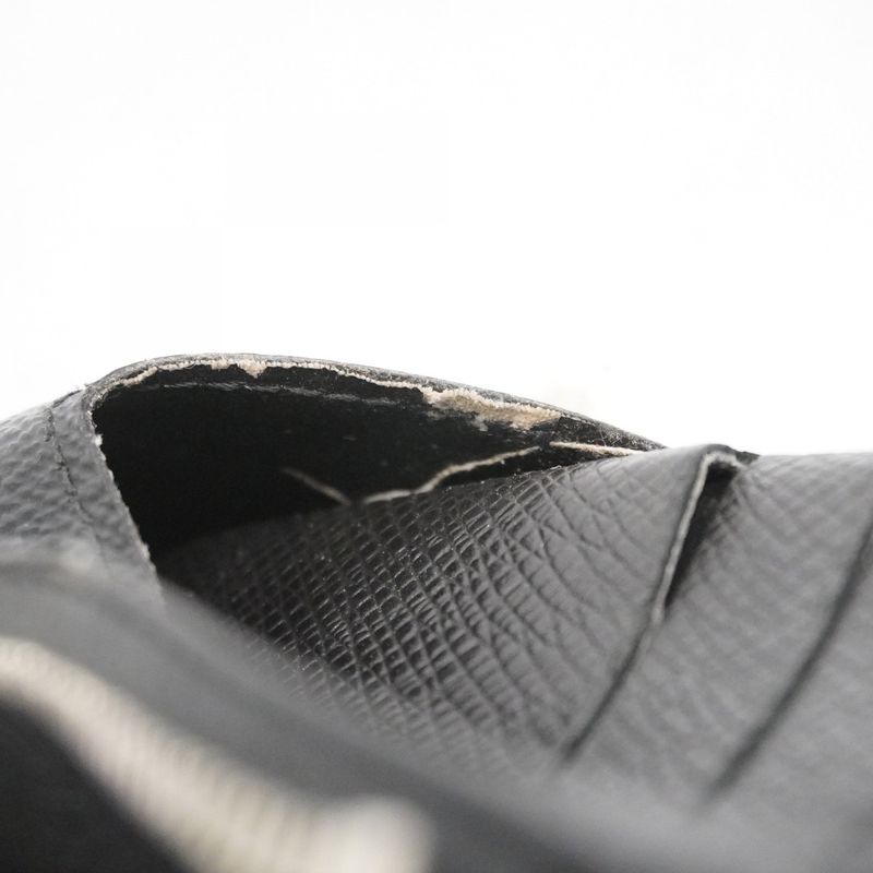 Louis Vuitton Coin Case Taigarama Coin Card Holder M30271 Noir Black Men's