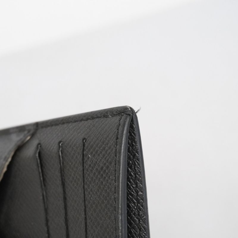 Louis Vuitton Coin Case Taigarama Coin Card Holder M30271 Noir Black Men's