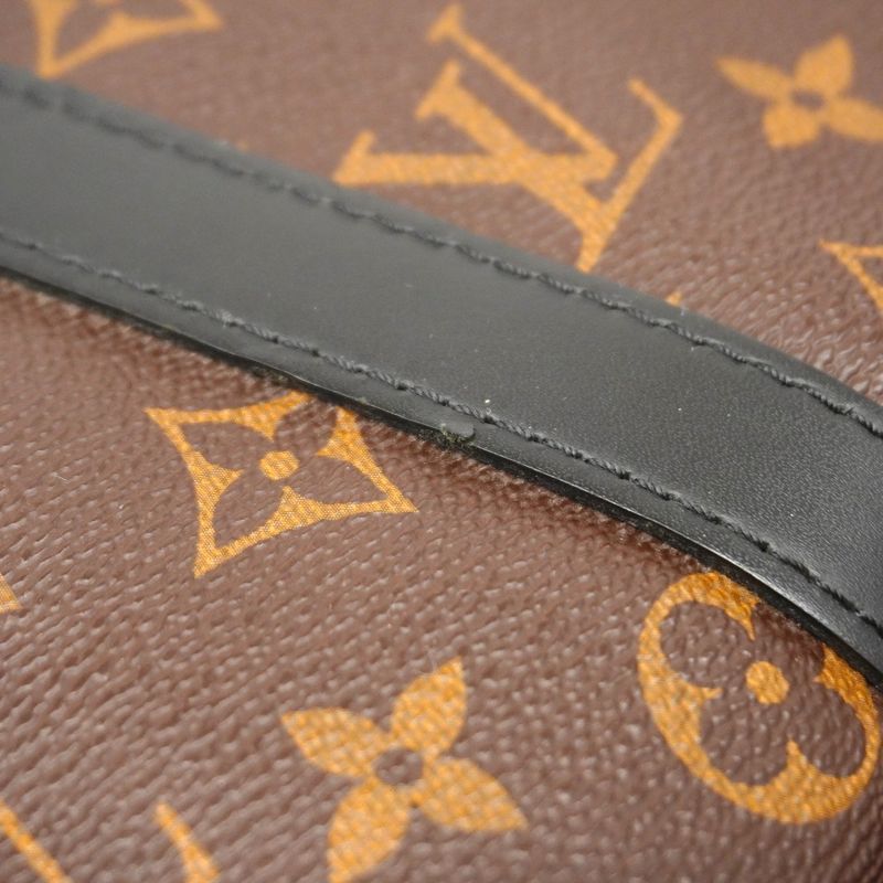 Louis Vuitton Business Bag Monogram Macassar Porte Documents Voyage PM M52005