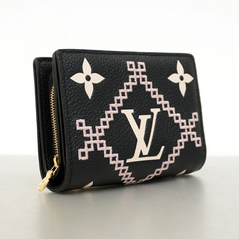 Louis Vuitton Wallet Monogram Empreinte Broderie Portefeuille Cles A M81139