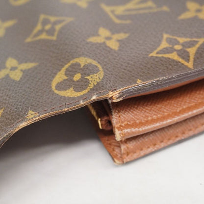 Louis Vuitton Long Wallet Monogram Portefeuille Sarah M61734 Brown Ladies