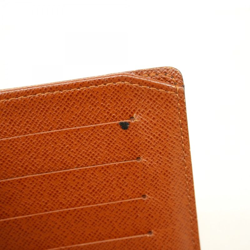 Louis Vuitton Trifold Wallet Monogram Porte-tresor Etui Papier M61202 Brown