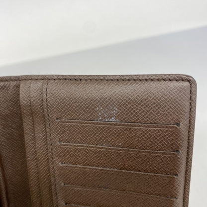 Louis Vuitton Long Wallet Damier Portefeuille Brazza N60017 Ebène Men's