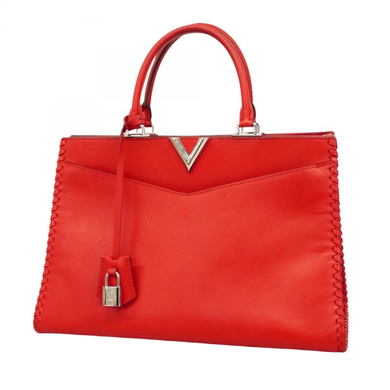 Louis Vuitton Handbag Verie Zip Tote M54146 Ruby Women's