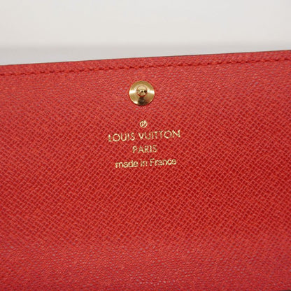 Louis Vuitton Long Wallet Monogram Groom Portefeuille Sarah M60034 Rouge Women