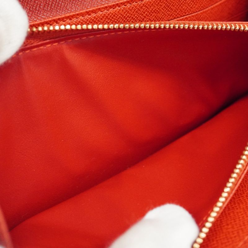 Louis Vuitton Long Wallet Monogram Groom Portefeuille Sarah M60034 Rouge Women