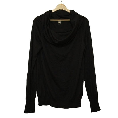 Hermes Long Sleeve Sweater Size XL Women - Sw003 Black