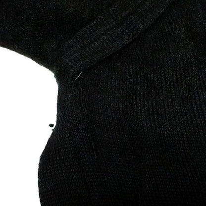 Hermes Long Sleeve Sweater Size XL Women - Sw003 Black