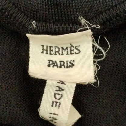 Hermes Long Sleeve Sweater Size XL Women - Sw003 Black