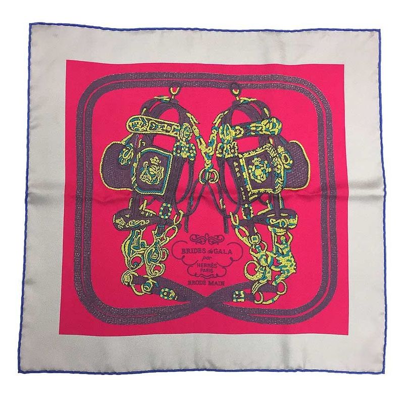 Hermes Scarf Kare45 Brides de Gala Aq7067