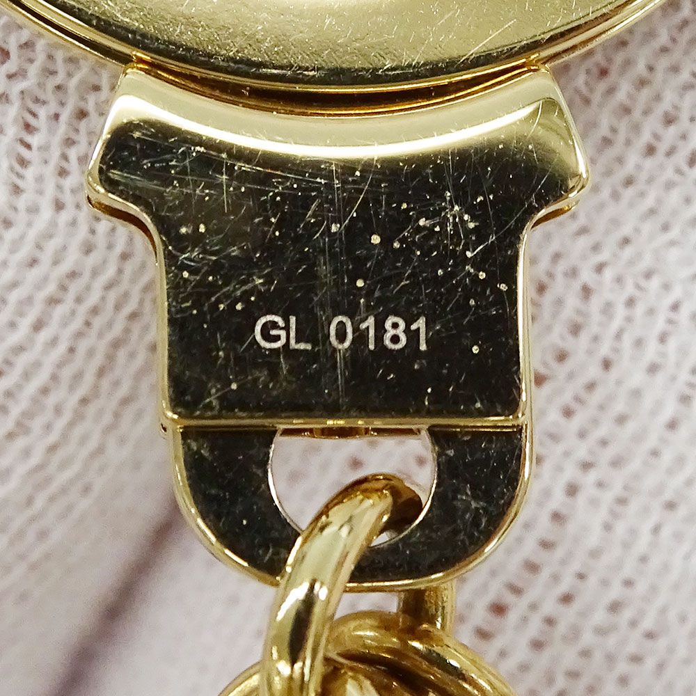 Louis Vuitton Key Holder Women'S Men'S Brand Portocre Cabochon Gold Black