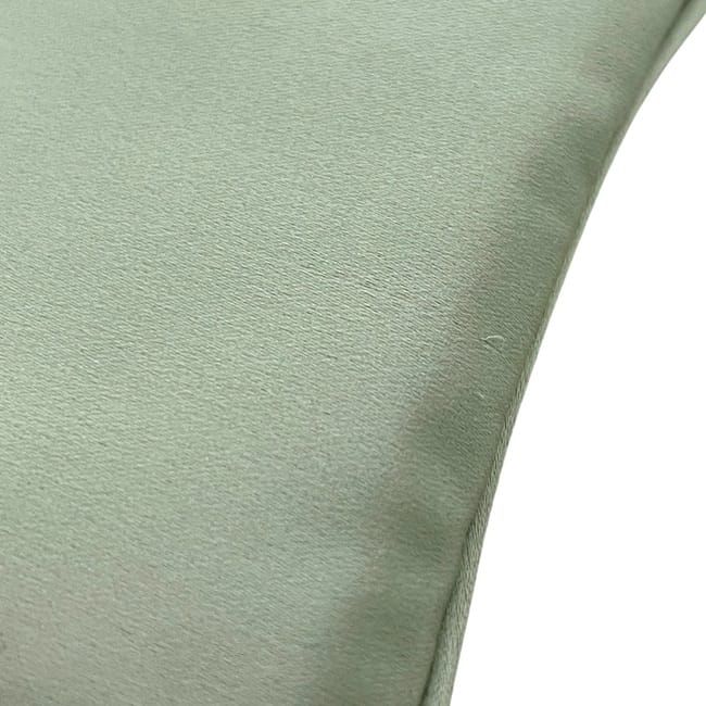 Prada Pouch Light Green Satin Preowned 210 Prada Ribbon