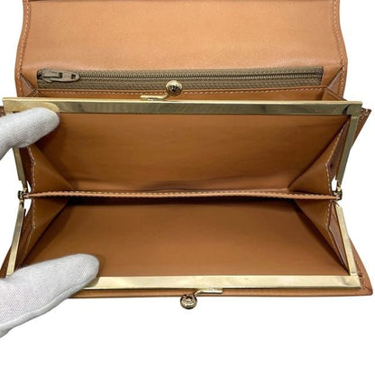 Celine Bifold Clasp Long Wallet Brown Macadam Wallet Clasp PVC