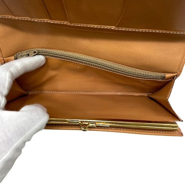 Celine Bifold Clasp Long Wallet Brown Macadam Wallet Clasp PVC