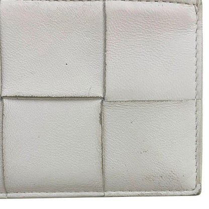 Bottega Veneta Coin Case White Cassette 679843 Coin Purse