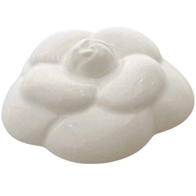 Chanel Aroma Stone White Beuate Camellia Unused Ceramic