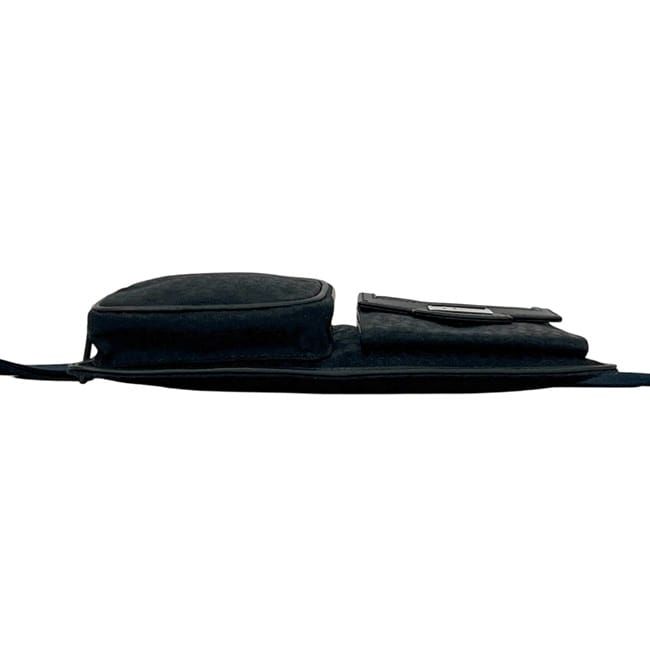 Christian Dior Black Trotter Waist Pouch
