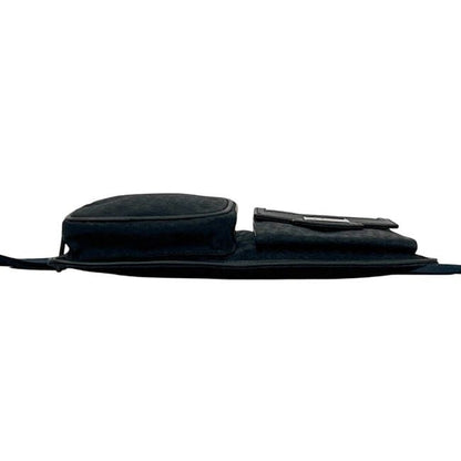 Christian Dior Black Trotter Waist Pouch
