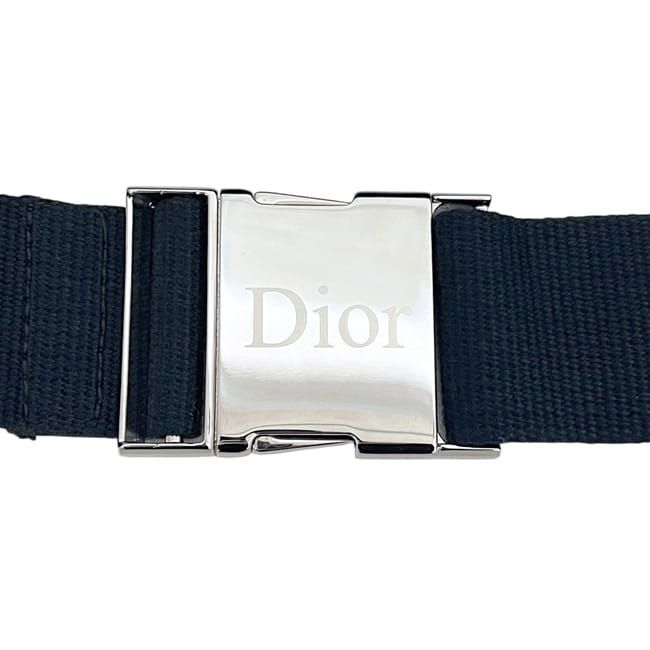 Christian Dior Black Trotter Waist Pouch