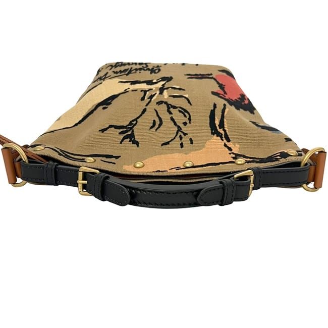 Christian Dior Bucket Bag Medium Beige Brown