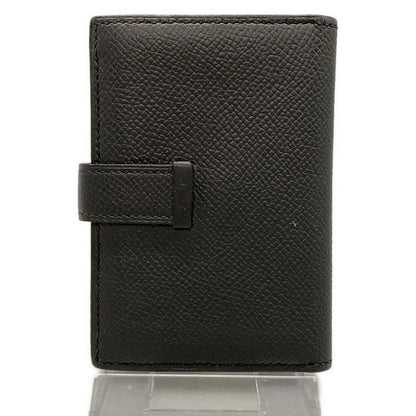 Hermes Coin Case Bearn Black New Shape Hardware Silver Hardware