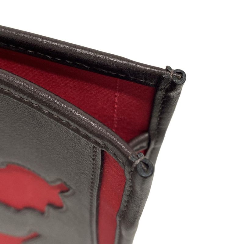 Hermes Petite Ash Tote Bag Dark Brown And Red Petite Ash