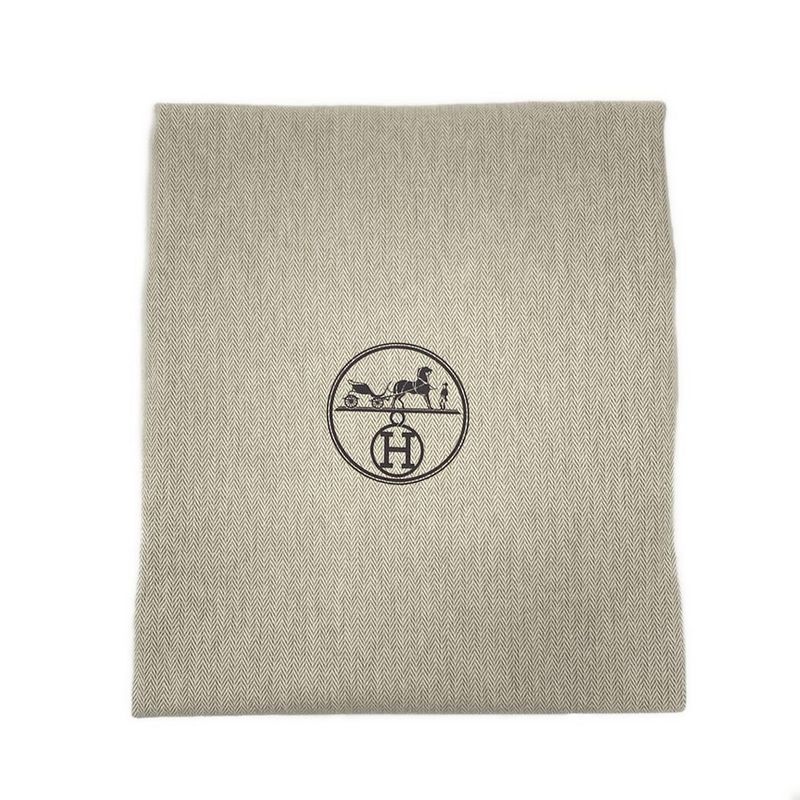 Hermes Petite Ash Tote Bag Dark Brown And Red Petite Ash