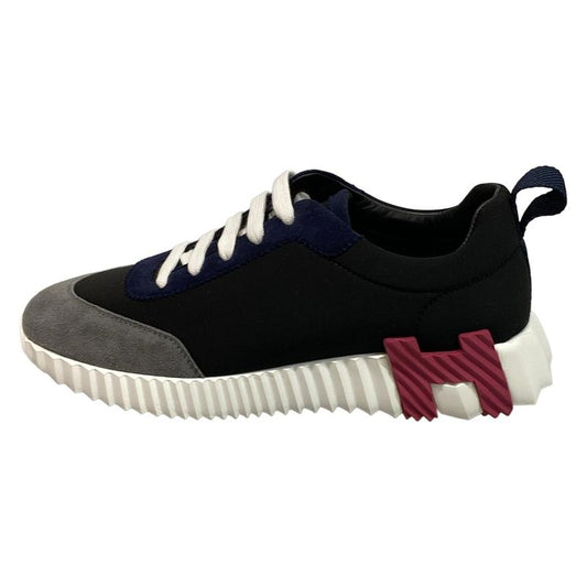 Hermes Sneakers 37 Women's Bouncing Black X Grey X Multi