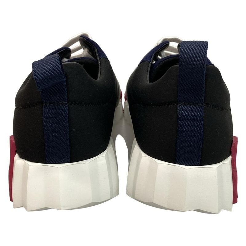 Hermes Sneakers 37 Women's Bouncing Black X Grey X Multi