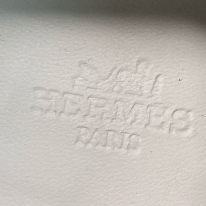 Hermes Sneakers 37.5 Women's Bouncing Gray Ivory And Beige Mesh