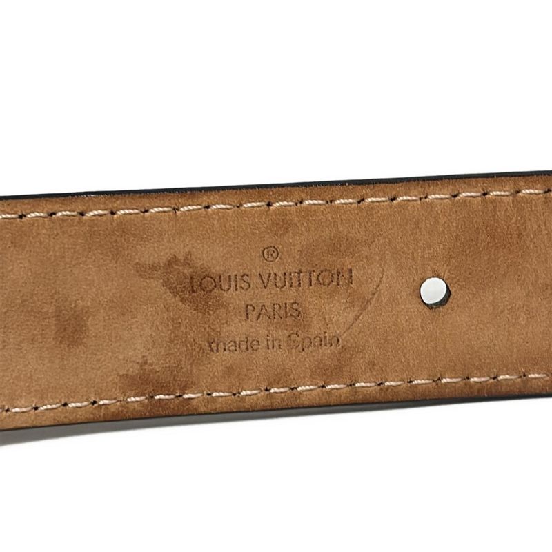 Louis Vuitton Belt Mahina Santure Perfot M6931 Noir Black Leather