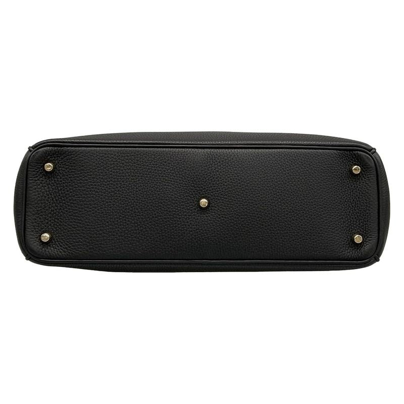 DIOR Christian Dior Tote Bag Diorissimo M09010trl M900 Black Leather