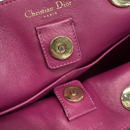 DIOR Christian Dior Tote Bag Diorissimo M09010trl M900 Black Leather