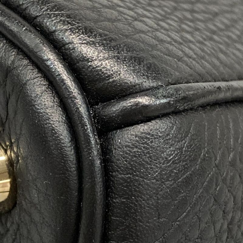 DIOR Christian Dior Tote Bag Diorissimo M09010trl M900 Black Leather