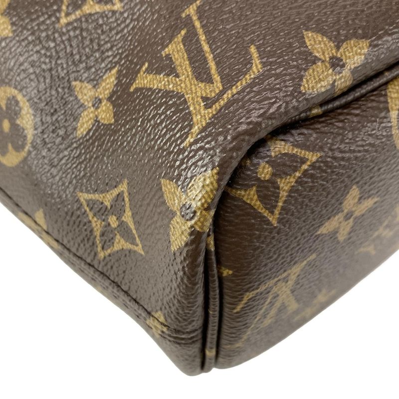 Louis Vuitton Tote Bag Monogram Macassar Neverfull - Inside Out BB M26315 Brown