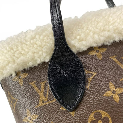 Louis Vuitton Tote Bag Monogram Macassar Neverfull - Inside Out BB M26315 Brown