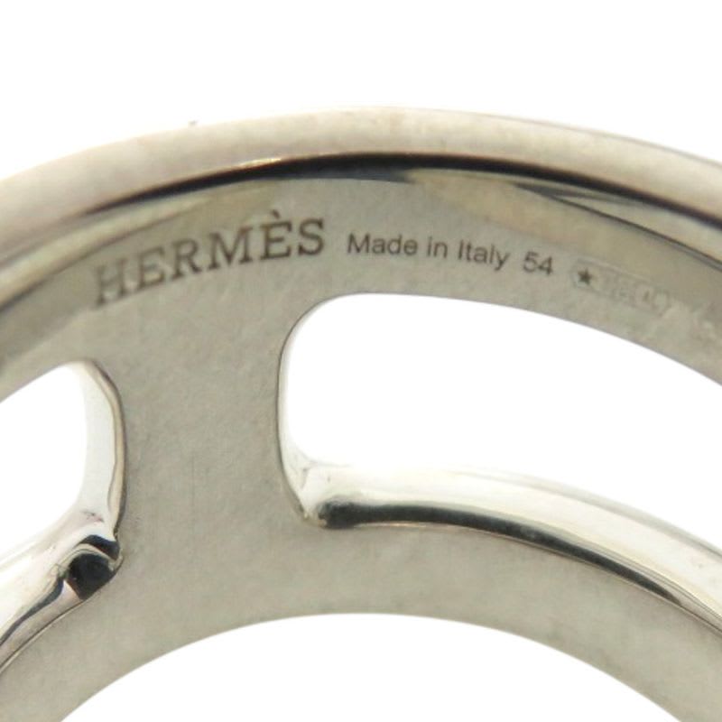 Hermes Osmozu PM 25 Silver 925 Approx 12.5 Ring 0581