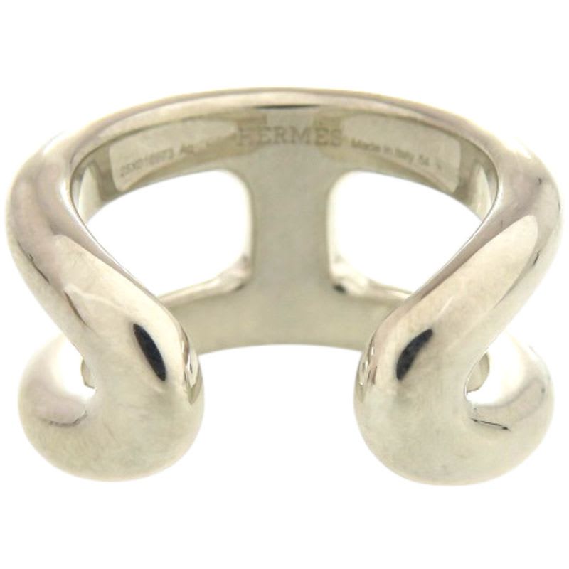 Hermes Osmozu PM 25 Silver 925 Approx 12.5 Ring 0581