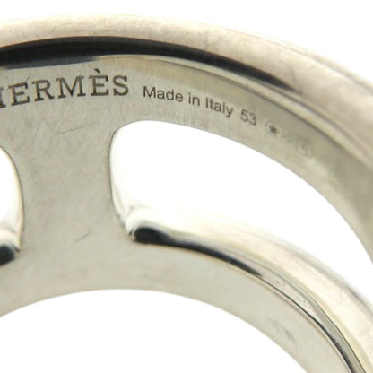 Hermes Osmozu PM 25 Silver 925 Approx 13 Ring 0580
