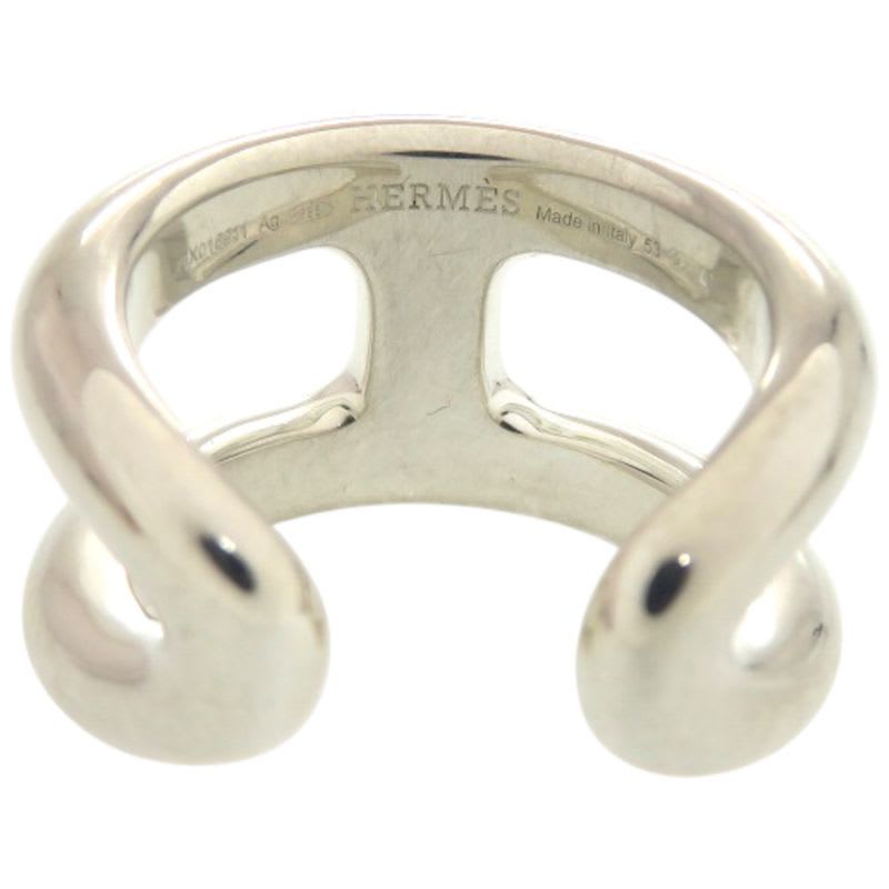 Hermes Osmozu PM 25 Silver 925 Approx 13 Ring 0580